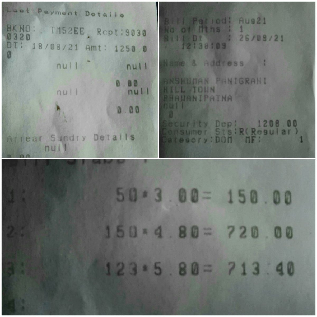 In Bhawanipatna Hill town area last month meter reading taken on 18th but this month it is 26th. Why 9 days delay ? Who will responsibility for this ? As a cosumer of <a href="/tpwodl/">Chief Operation , TPWODL</a> we are suffering to pay electric bill in highest slab. Please interven <a href="/DmKalahandi/">DM KALAHANDI</a> <a href="/EnergyOdisha/">Energy Odisha</a>
