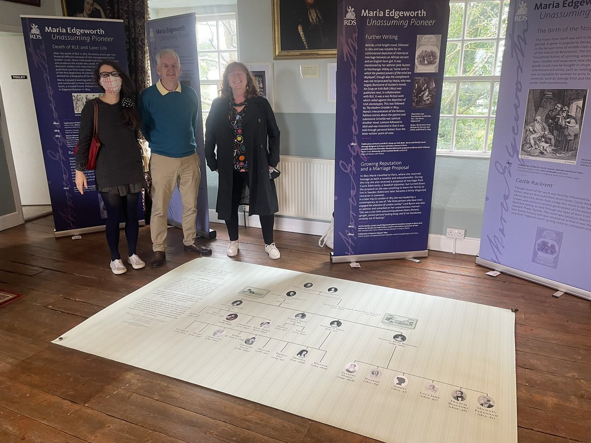 EdgeworthPapers's tweet photo. And fantastic hospitality #edgeworthstown @edgeworthsoc where there is such thought and passion about bringing the history, thought and works of Maria, Richard and their network to life https://t.co/hWS3Merq2V