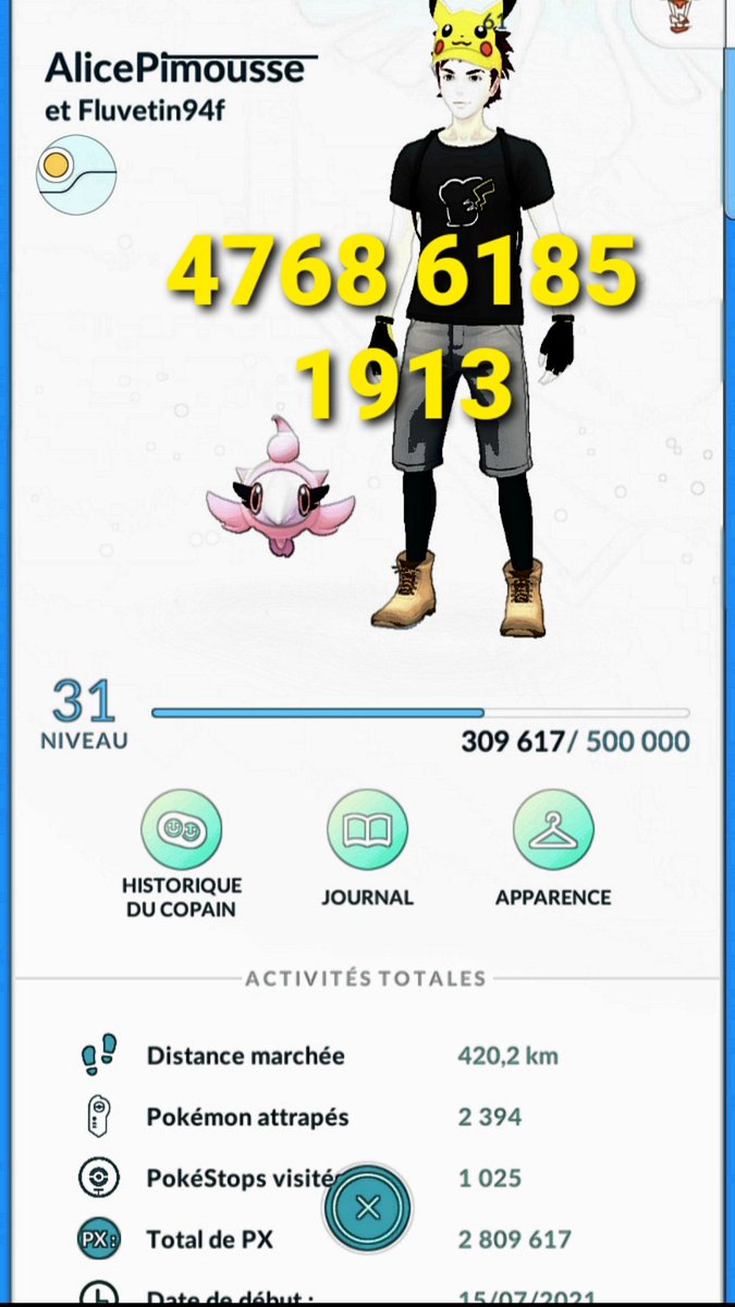 ClaireProcureur's tweet photo. @PokemonGoFRA 🎁♻️🙂 https://t.co/I91wOOvH8d
