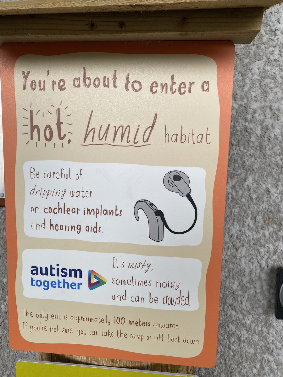AHAudiology's tweet photo. Well done @chesterzoo for being inclusive and using posters like this! https://t.co/kgHv6egMIg