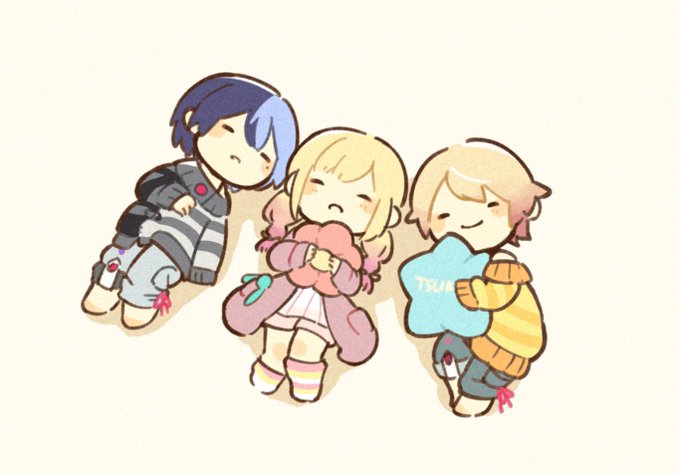 すやすやなピアノ組とレオニKAITO&リンちゃん 