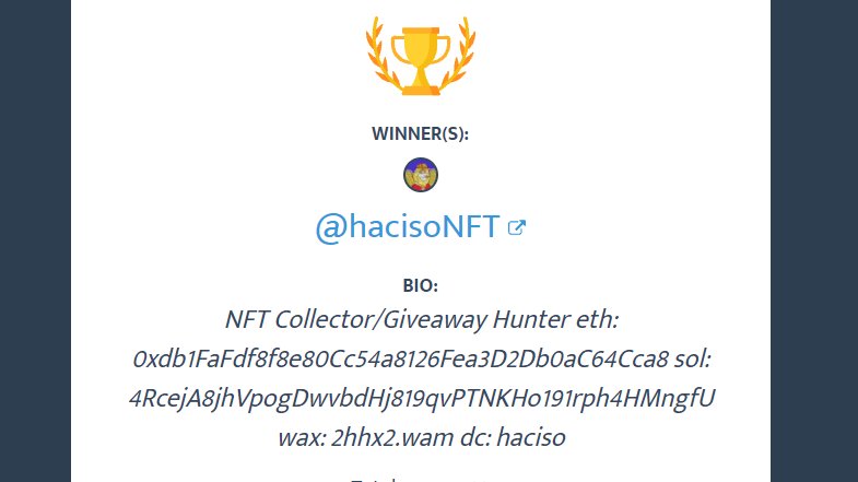 Sorry guys it took Santa longer than expected. But we've got the winner now🥳🥳🥳 Congrats to @hacisoNFT 

Please DM your ETH address to grab your special🐼#NFT present from #SecretSanta. Ho Ho Ho!!! 🎅❤️