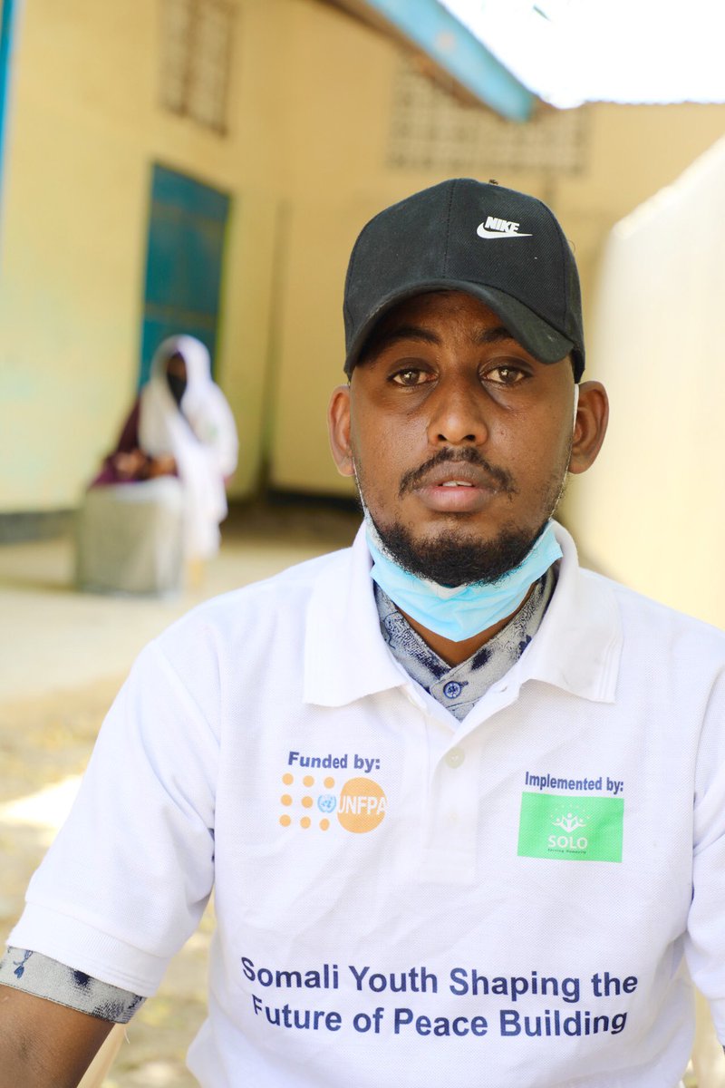 SOLO_EastAfrica's tweet photo. “I see hope for the future of our youth if they’re independent &amp; objective in making political decisions. Young people need to participate in the current political process &amp; peace making. They need to get out there and educate themselves about their right.” Ahmed Shide, #Dobley https://t.co/24ITocg2O0