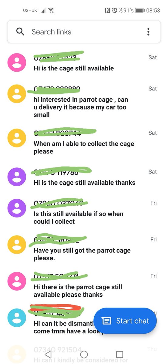 Stephfinney's tweet photo. ✨Public announcment✨

I do NOT have a parrot cage for sale https://t.co/L9W0RyRn8B