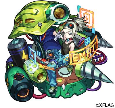 【お知らせ】
『モンスターストライク』にて
モグディガー(進化前・進化・神化)のデザイン・イラストを担当いたしました!
メカニックのエミルはゴーグルと前髪でドクロを模したデザインになっています。
モグディガーのSSボイスって中でエミルが言ってんですかね…🤔
#モンスト #モンスト作品公開 