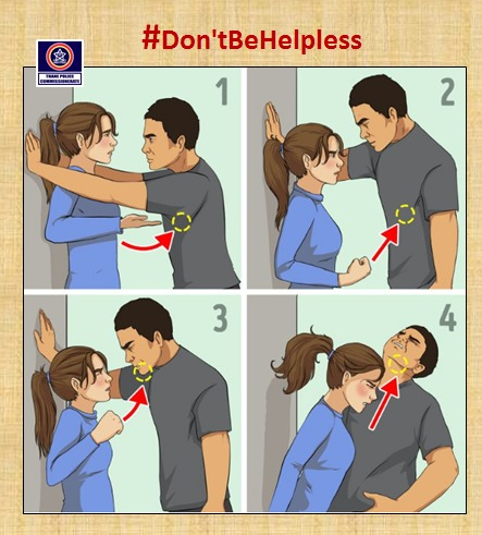 ThaneCityPolice's tweet photo. महिला सुरक्षा जागरूकता..बळी होऊ नका.  #Unarmcombat #DontBeHelpless #LearnSelfDefence #DontBeAVictim https://t.co/RIRjoUL1Dx
