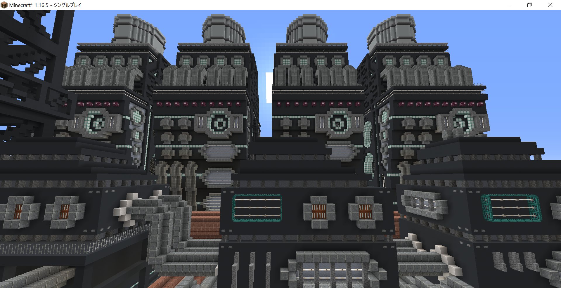 Alice In 同じ建物を４つ並べたから 若干の手抜き感がある マイクラ 工場 Minecraft建築コミュ Minecraft 巨大建築 T Co Ikmwmvvx3w Twitter