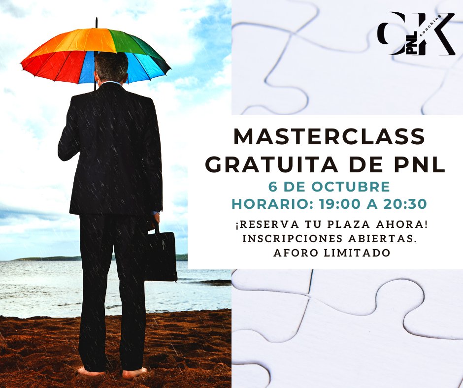 OK_PNL's tweet photo. Aprenderás: ¿Qué es la PLN? ¿Para qué sirve la PNL? ¿Cómo y dónde la podemos utilizar? Además, te mostraremos en directo un ejercicio práctico de gestión emocional, para que puedas experimentar la eficacia de la PNL. 
Apúntate en el enlace:
https://t.co/k4P0kMM6c3 https://t.co/mRcnWAlHi1