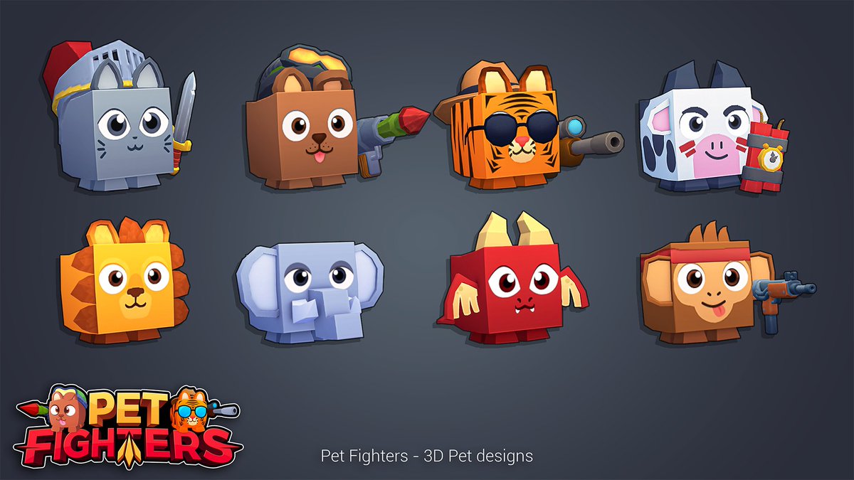 Introducing: Pet Fighters!💥💥

A new approach to the pet genre- with your pets having crazy attack abilities! Will you be more powerful than your friends?

⏳Stay tuned for more sneak peeks.
#Roblox #RobloxDev #RobloxGFX