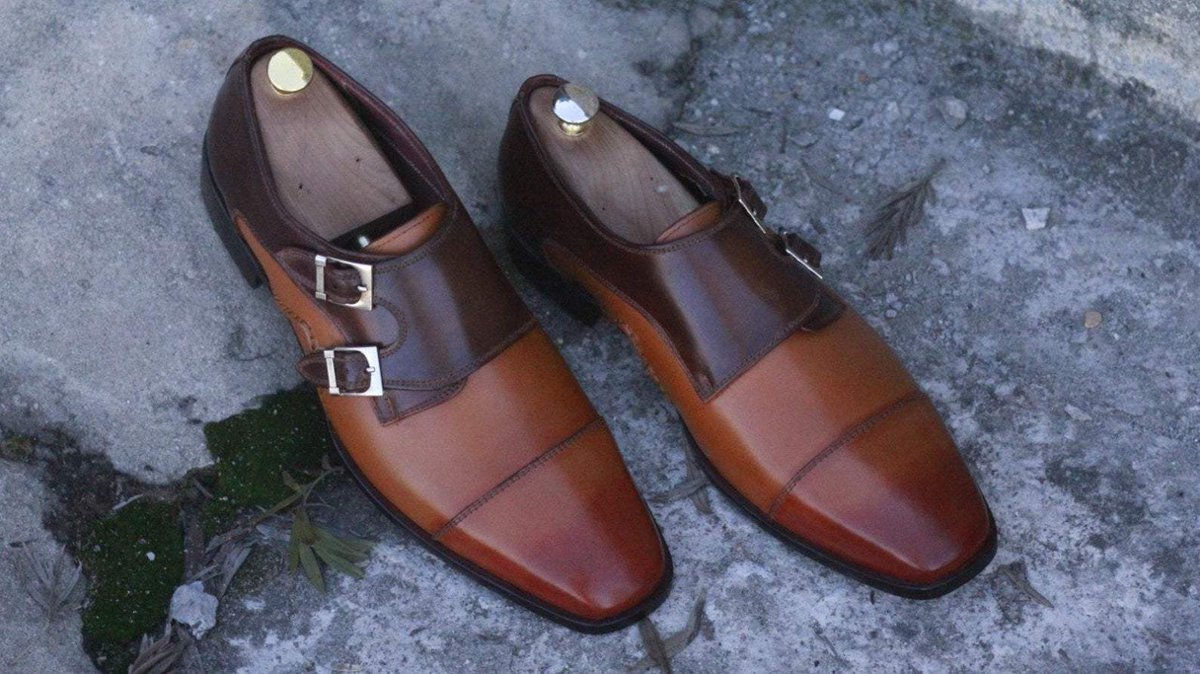 HutsLeather's tweet photo. (1) Styish Men’s Handmade Tan Brown Leather Double Monk Strap Shoe, Mens Cap Toe Shoes | https://t.co/kMsKxd2qCq https://t.co/kJbCNWB6u4 https://t.co/w943bxagtA