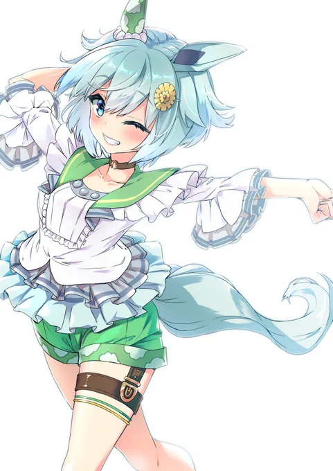 うちのエース描きました☺
セイちゃんすき
#セイウンスカイ  #ウマ娘 