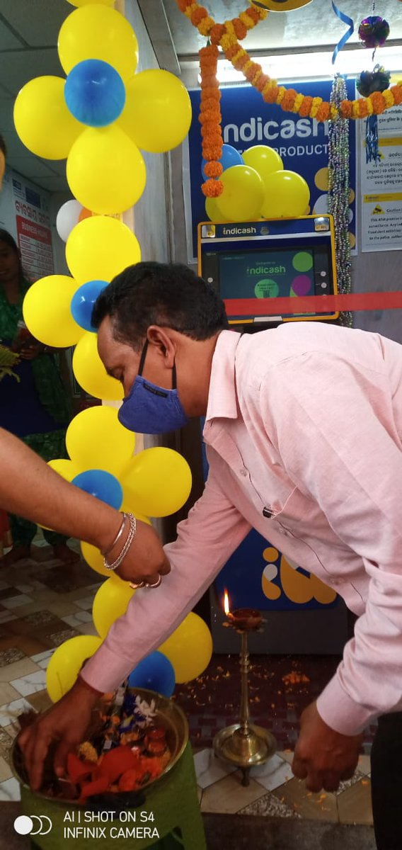 saraka_fan's tweet photo. Today inaugurated #INDICASH ATM 🏧 Counter at Bisamcuttack under Rayagaga district along with local leaders. https://t.co/TgC7TER1qs