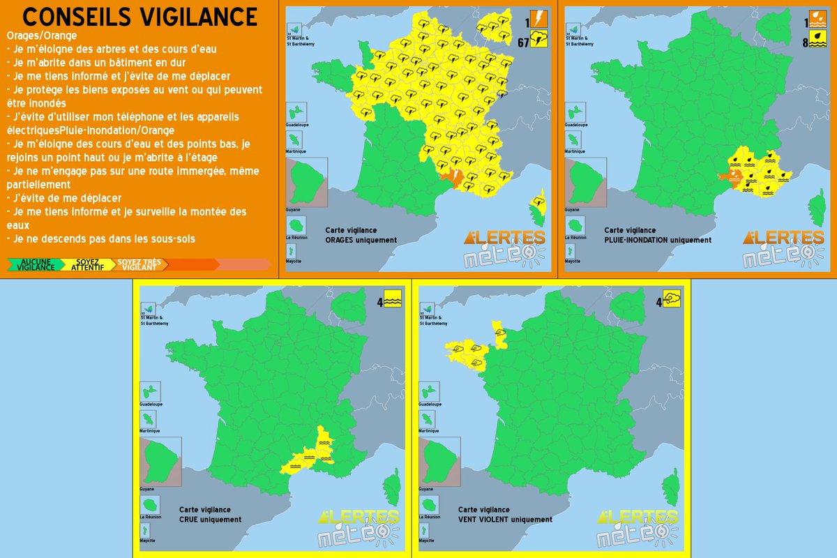 AlertesMeteo.fr +DOM tweet media