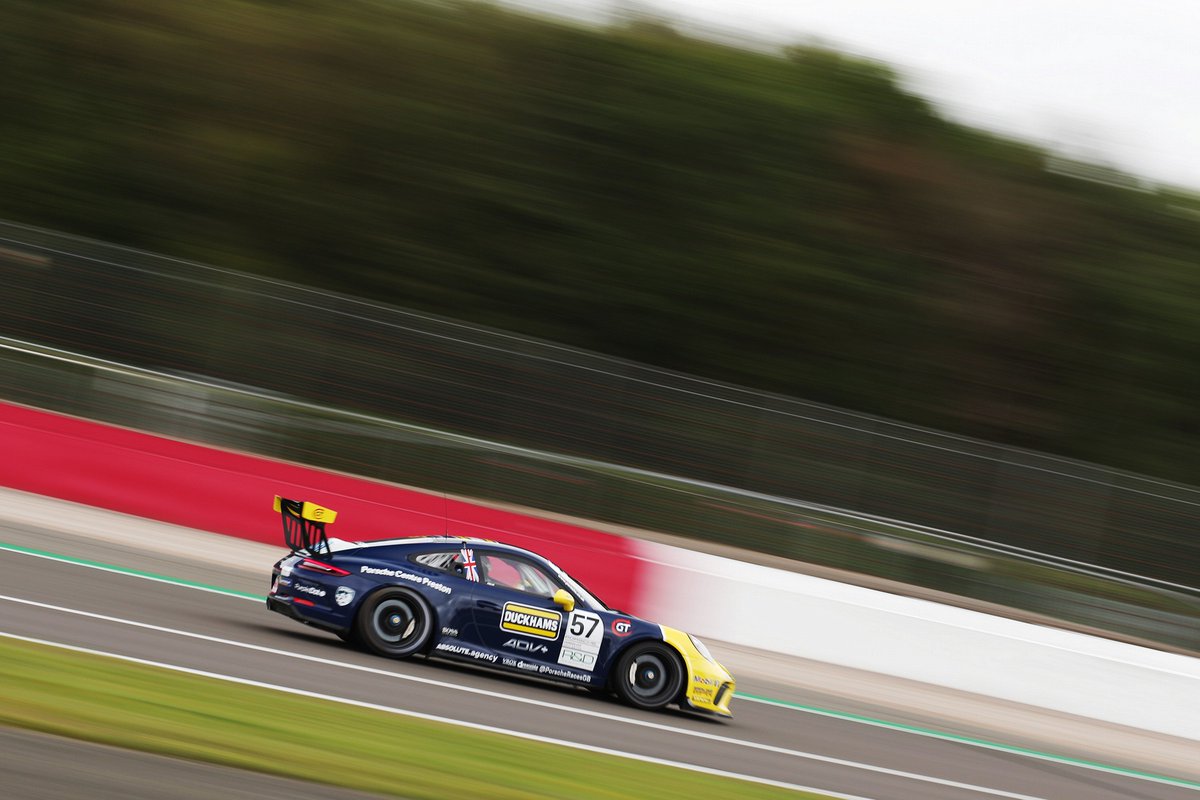 DanCammish's tweet photo. Getting ready for the first #carreracup race of the weekend. We go from fourth on the grid so let's see what we can do. Live timing and commentary are available at: https://t.co/wmmXdpIx9j
#dc57
@DuckhamsOil | @Porsche_Preston | @General_Traffic | @RepairZeus | @EmpireRV https://t.co/q131Hff3fY