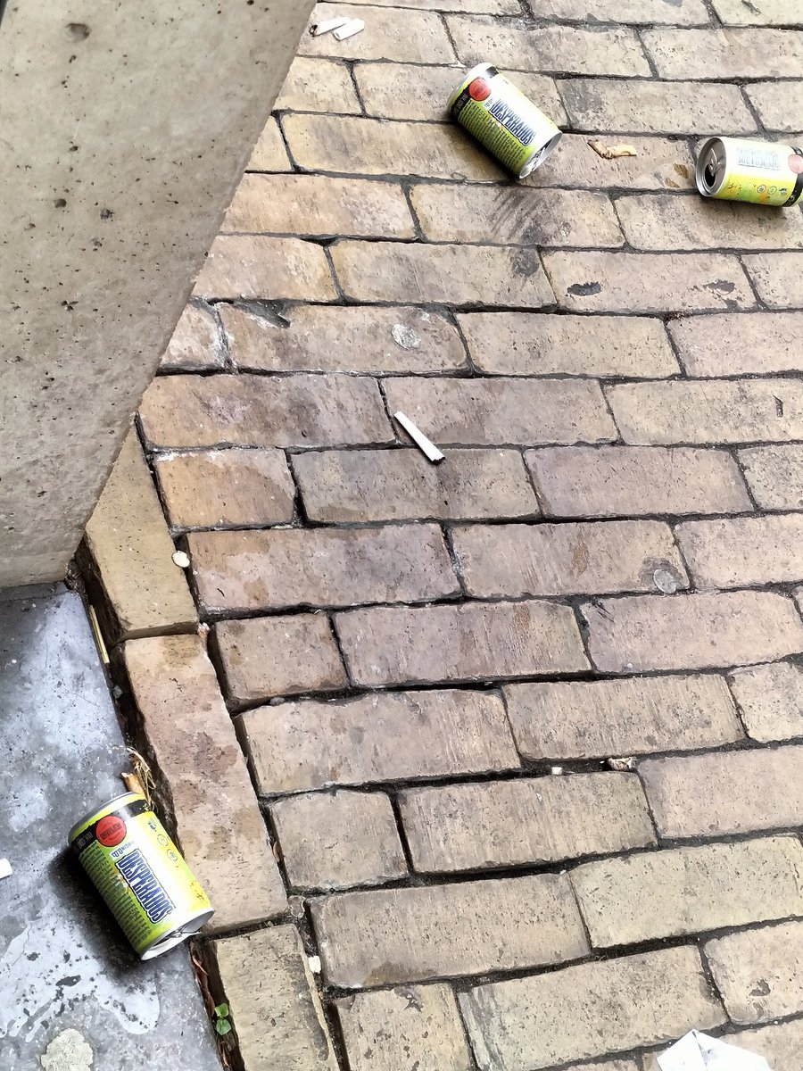 oort60's tweet photo. @Gemeente_Zwolle wellicht maar gewoon stoppen met verlenen van vergunningen voor promotionele acties voor gratis drankjes op straat. @TrashHuntersNL @Desperados_NL https://t.co/9MLDvTOzDX