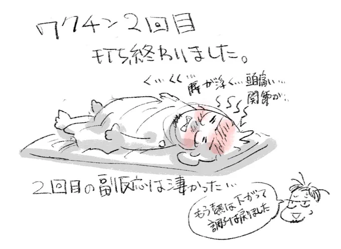 やっと熱下がって調子戻ってきた、いやーえらいめにあった😫 