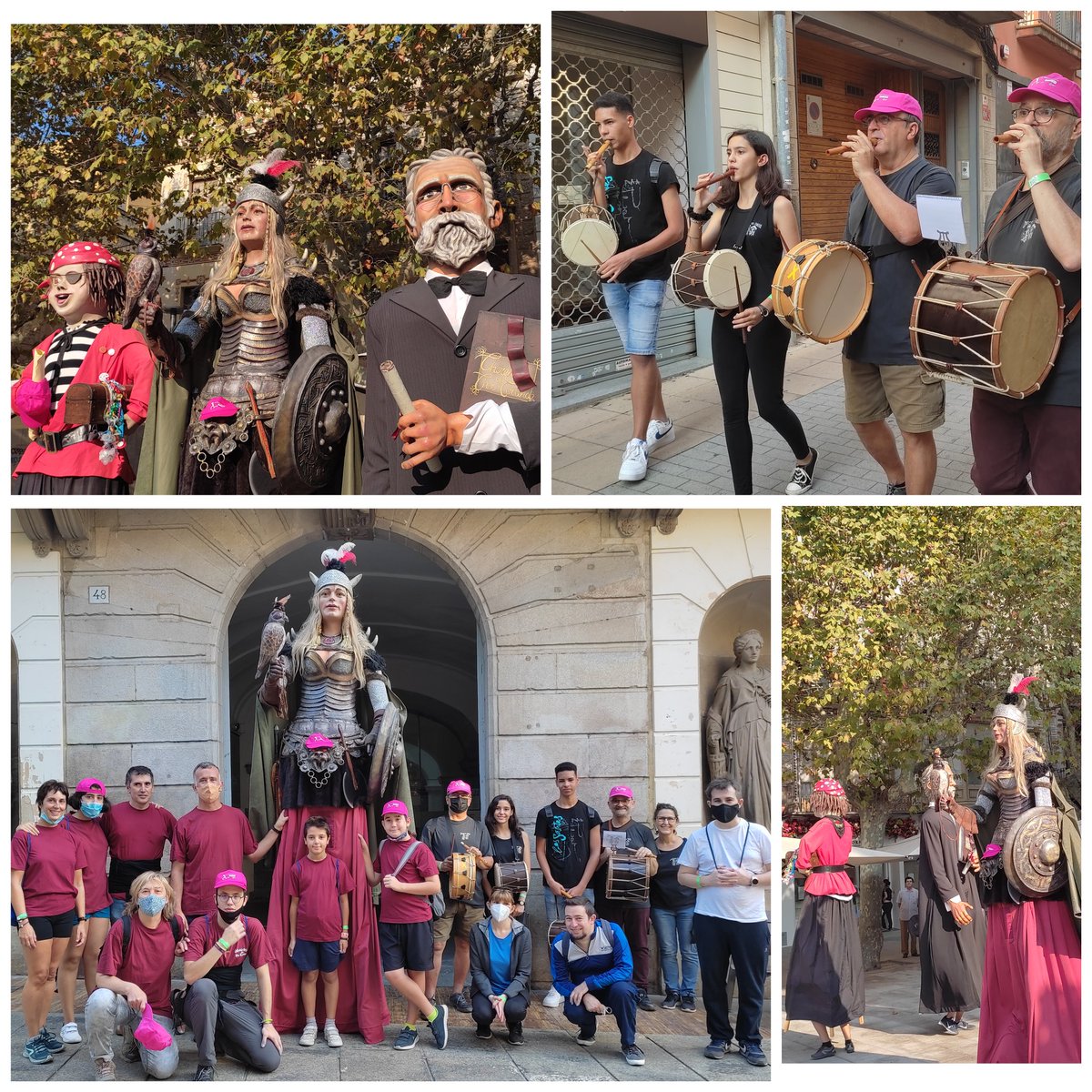 AVV_Via_Europa's tweet photo. La #Norilca, de la Colla de #gegants de Via Europa amb els Dimecres Flabiol també caminen per l'#Alzheimer, i més, acompanyada d'en Terenci i en Garrofa
@caminaalzheimer @caminaalzheimer #Alzheimer #Catalunya #Mataro #Dimecresflabiol @InsThos https://t.co/loeoBCD4Dz