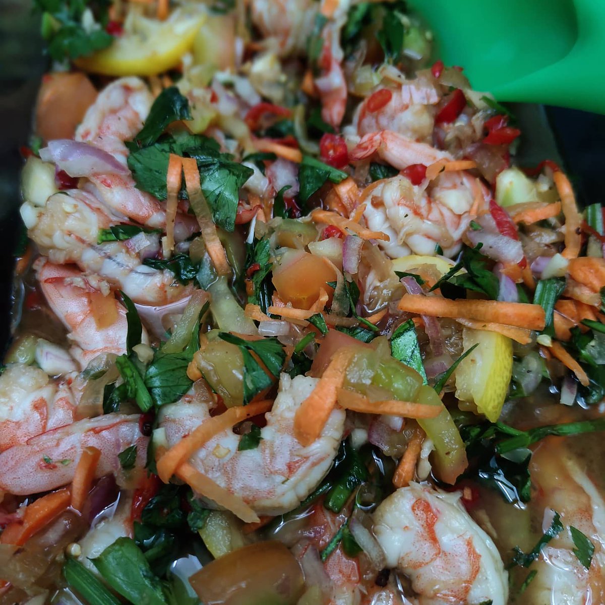 SBellaTalib's tweet photo. My passion. My dinners for today
🌸Lamb grill
🌸Kerabu udang Thai
🌸Sup sayur petola
🌸Buah naga dan oren https://t.co/AmPX5my9vV