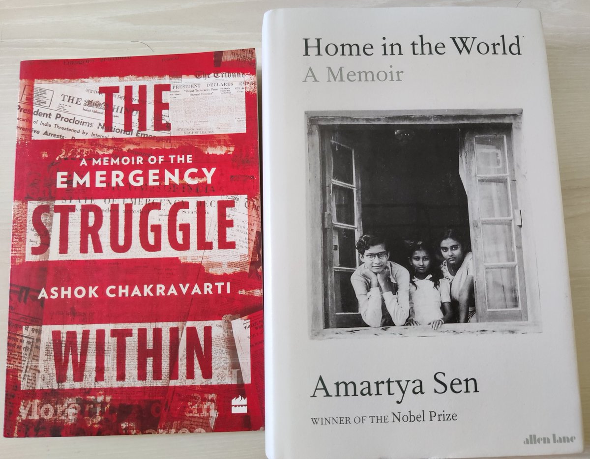 KrishKrushik's tweet photo. ತಿಂಗಳ ಓದಿಗೆ.
#HomeInTheWorld #AmartyaSen 
#TheStruggleWithin 
#Memoirs https://t.co/ypGFa1M8M8