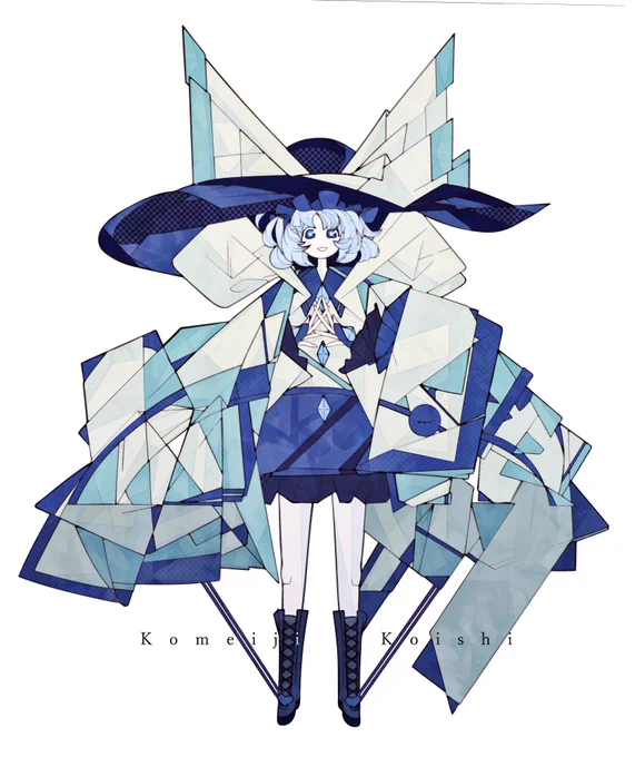 こいしちゃん。
#古明地こいし #komeiji_koishi #touhou #东方 