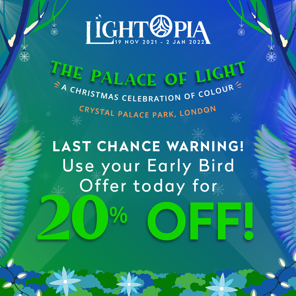 Lightopia Festival on Twitter "Calling all Early Bird discount holders