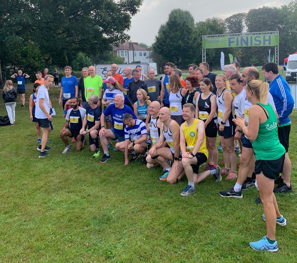 EalingHalf's tweet photo. 2021 - the 9th running of the #EalingHalf…. These guys have run every one! #EverPresents #EalingFeeling
Many thanks @medalmagpie for organising https://t.co/Jc0VCRBoTc