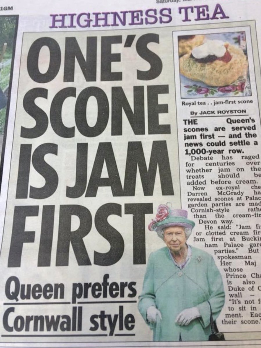 Ahem. Our majesty. Jus sayin… #jamfirst