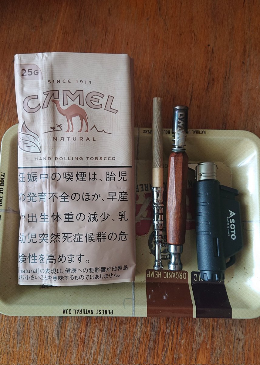 _shiro_ken_'s tweet photo. キャメル・ナチュラル 🚬
初見。オリジナル同様に癖は無く、
オリジナルよりマイルドでまろやかだった。
#DYNAVAP #MOBFACTORY https://t.co/EP8Ylmx7ul