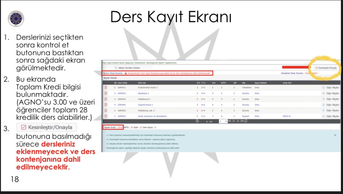 Hayatımıza girecek olan kelimeler:

“Kontrol et”
“Kesinleştir/Onayla”