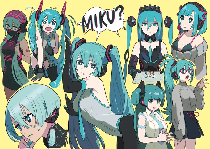 にせ #初音ミク 

初音ミクさん関連のお仕事は永久にお待ちしております
よろしくお願いします! 