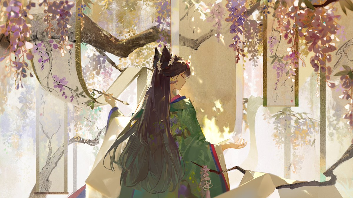 陰陽師本格幻想 公式 6周年 イメージソング公開 心に秘められた言葉を 筆致の代りに絵卷を結ぶ 早見沙織さんが歌い 新sp式神 絵世花鳥風月 のイメージソング 風結び を公開いたします 是非お聞きください 陰陽師本格幻想 京の不思議