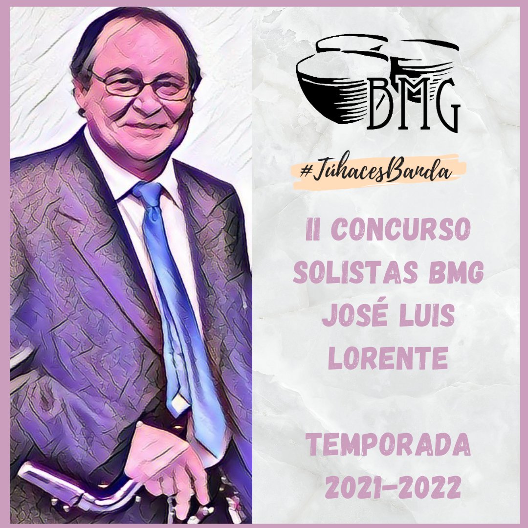 bmgetafe's tweet photo. El miércoles tenemos una cita
🎵 CONCIERTO II CONCURSO SOLISTAS BMG JOSÉ LUIS LORENTE temporada 2021-2022
🗓️ 29 Sept. - 18:30h
🏛️ Centro C. Juan de la Cierva

Escucha la playlist del concierto
☑️Spotify https://t.co/z7t6P4HzVp
☑️Youtube https://t.co/JxCxZIZ7JV

#BMG #TúhacesBanda https://t.co/BOzx4pEEsn