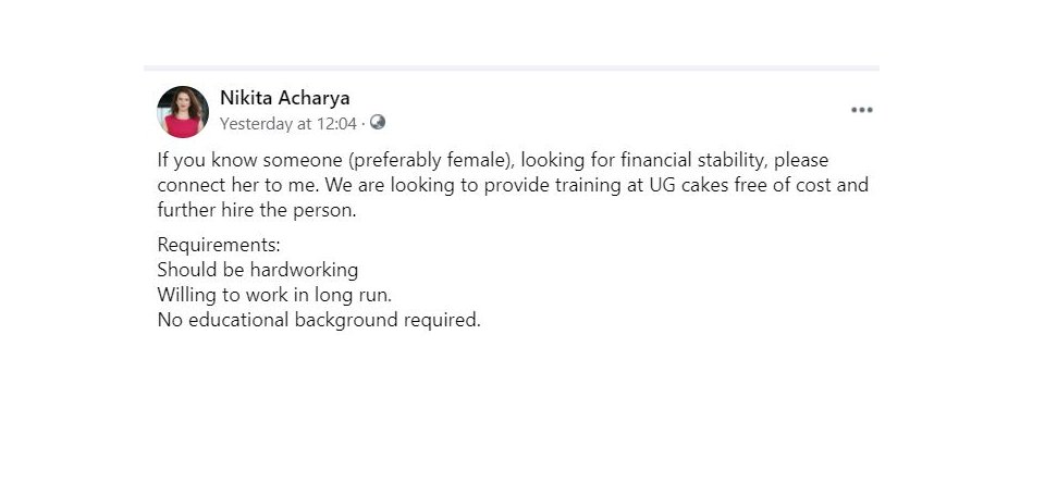 nikitacharyaa's tweet photo. Following up with my previous post of free bakery training at UG Cake, As a lot of you showed interest, you can fill in the form, tell your story so that we can know you better! Our team will review it and contact you if we are convinced:
https://t.co/7ZqWAItvkB https://t.co/LE8Lh1aoFX