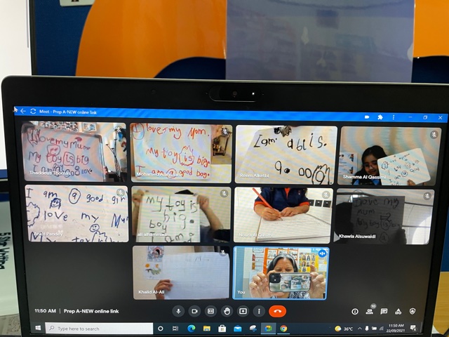 AIS_GradePrep's tweet photo. We are practicing our sight words in sentences. #AISGradePrep #AISPrimarySch https://t.co/cutg8ttUQ5