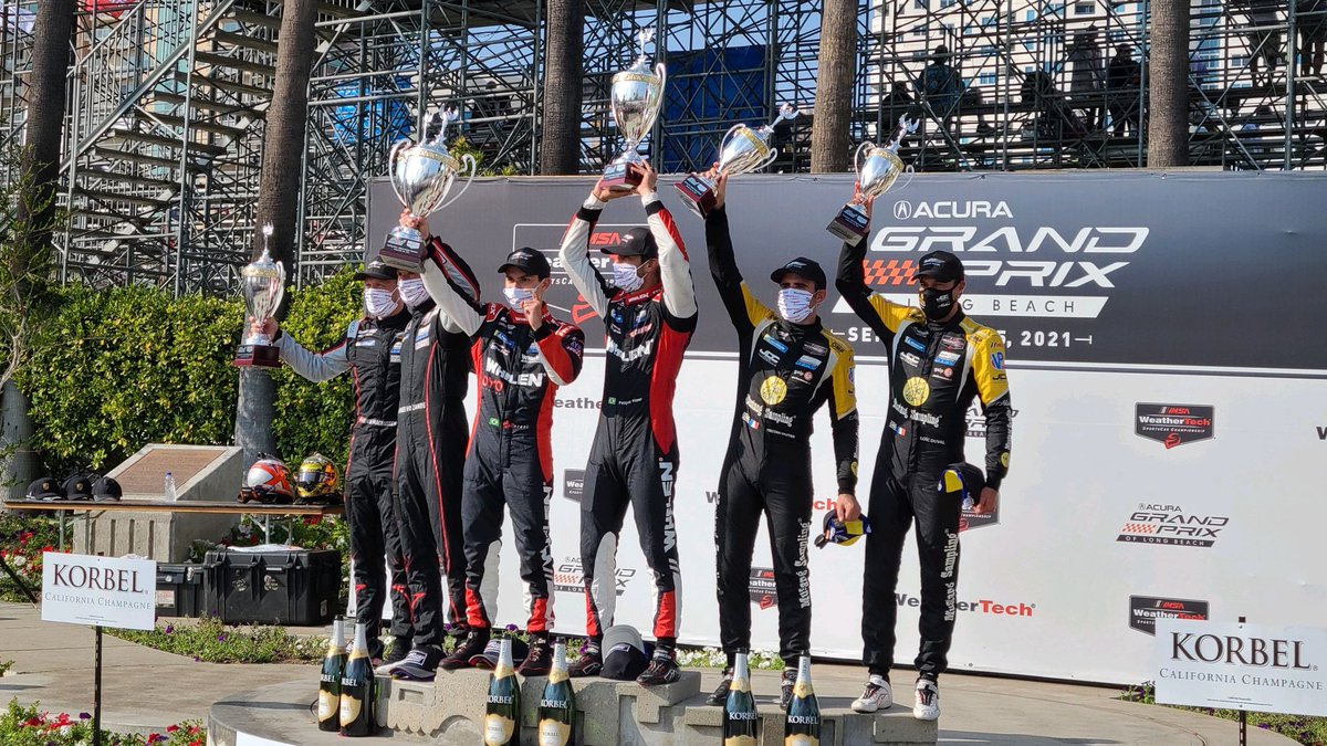frenchindy500's tweet photo. RT @JDCMotorSports 
3° place sur le podium pour la Cadillac DPi #5 JDC-Miller MotorSports Mustang Sampling !!
Belle promenade pour @loicduval et @TristanVautier!
#IMSA #jdcmotorsports #Mustangsampling #cadillac #AGPLB https://t.co/u3BLYtnPw3