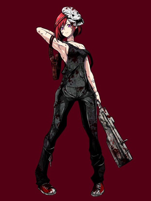 楽画鬼shiki 光の絵士 過去絵 Deadbydaylightの初期キラーの４人を女体化とかで描いてたことがありました もう何年前だろう