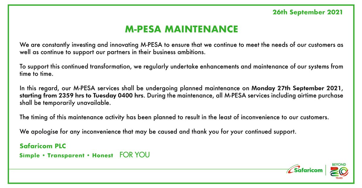 Safaricom PLC tweet media