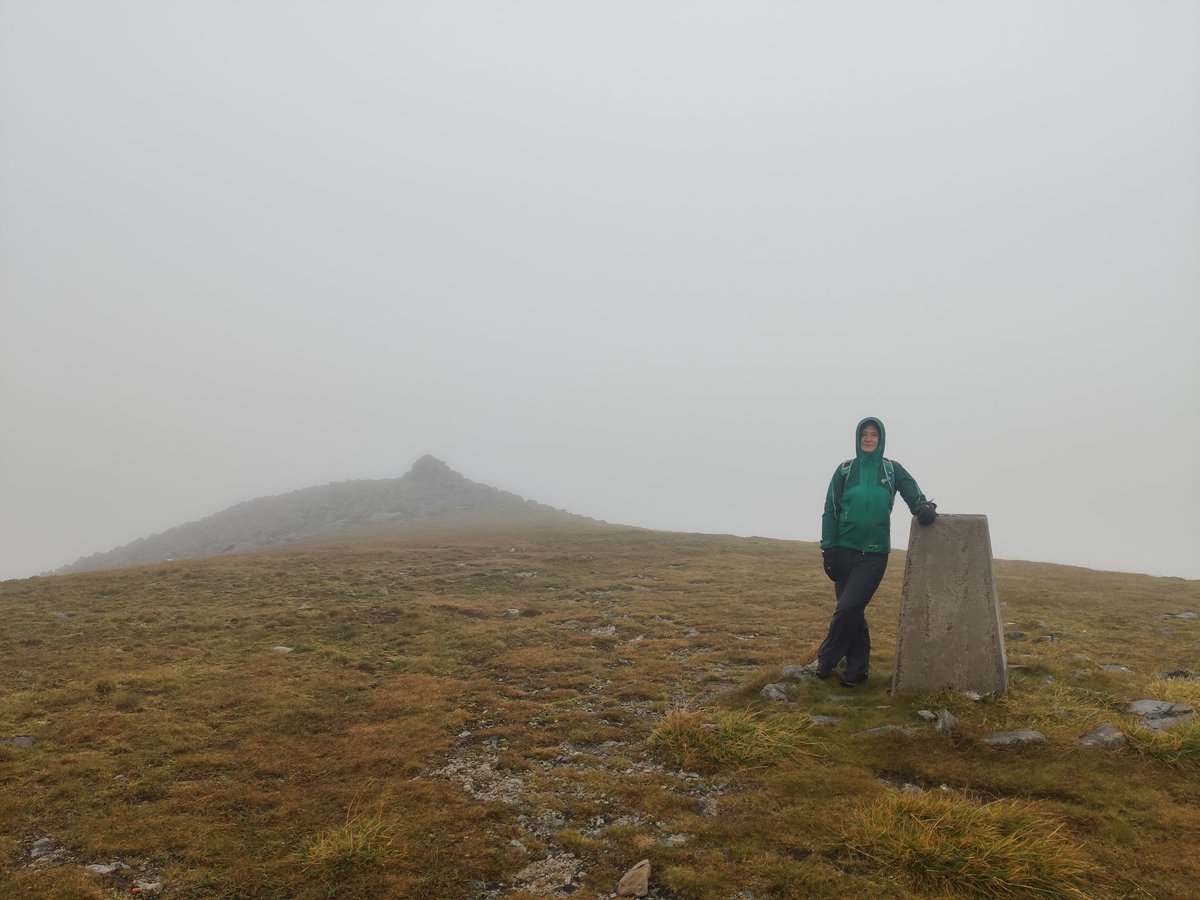 Happy #NationalGetOutsideDay from a rather claggy #Scotland #outdoors #Munro