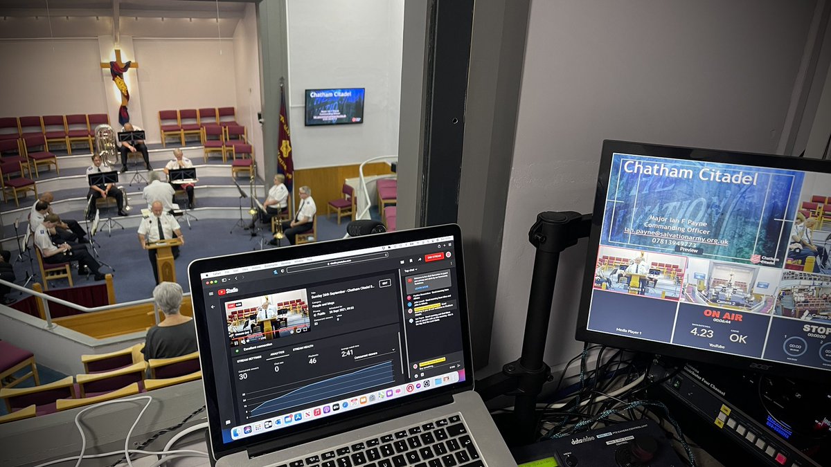 ChathamSA's tweet photo. Good morning and we hope you will be joining us LIVE via our YouTube Channel this morning. Led by our Commanding Officer, @FabPayne21 ☝🏻

YouTube Link:
https://t.co/VXjbvBQT8Z

#ChathamSA #TheSalvationArmy 
@SASouthEastDiv @salvationarmyuk https://t.co/hSSqpRzuHl