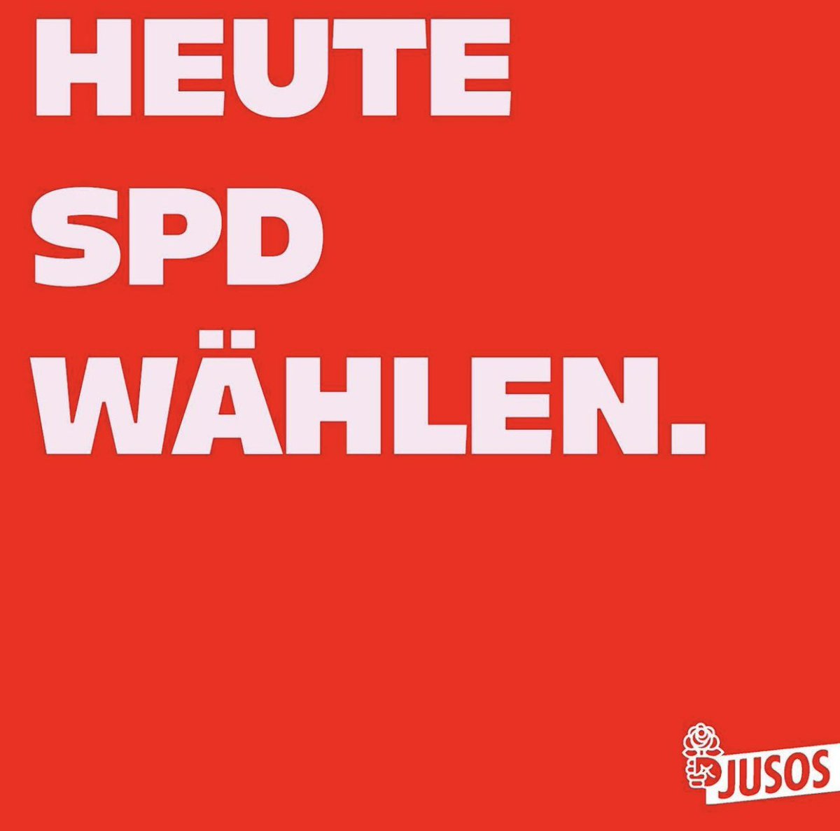 Heute ist der 26. September 2021. Das bedeutet, dass heute #Bundestagswahl ist. Also geht wählen, wenn ihr nicht schon per #Briefwahl gewählt habt, und gestaltet die Zukunft #Deutschland s mit! Die Wahllokale sind von 08:00 bis 18:00 Uhr geöffnet. #btw21 #wahl #spd