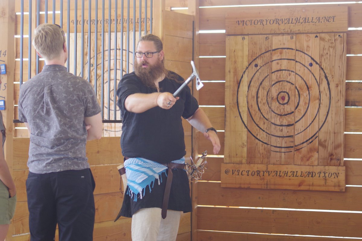 Ax-throwing, Viking-style, comes to Dixon for tourney - Fairfield Daily Republic dlvr.it/S8My7Q
