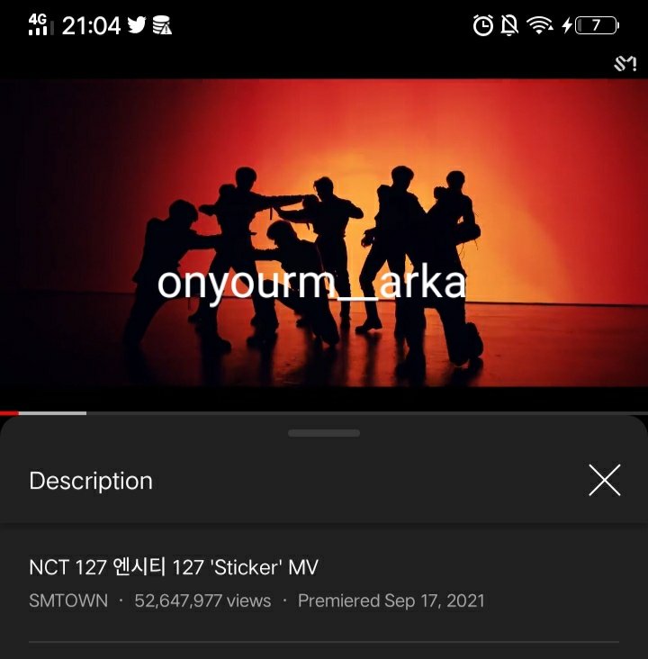 onyourm__arka's tweet photo. NCT 127 'STICKER' MV 

⛓ Don't break the chain ⛓
 🔗 https://t.co/8khAtWHdVL

Tags : @fleuresmira @luvlydoie @jaestaras
@chelilac @jaehyunimz

Semangat🔥🔥 Ayok kita kasih win Inkigayo buat 127🔥

#NCT127_Sticker  
#NCT127Sticker_Accessed
#NCT127  @NCTsmtown_127 https://t.co/FpZyO4Q4rP