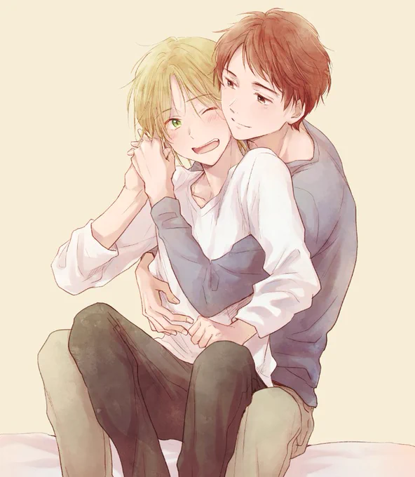 表紙の元絵💞
搬入アンケートご協力くださった方ありがとうございました!参考になりました🙇イベントも基本的に多めに持ち込む予定です…!
後は描くだけなのでもうちょっとがんばる… 