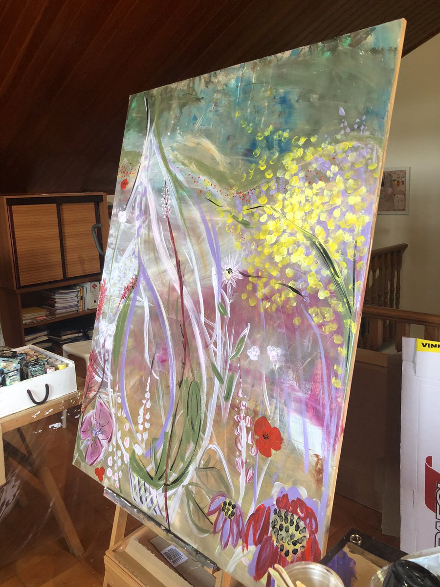 raquelzamoraCat's tweet photo. Vinga! Torno a compartir com sempre una mica de llum 🌸🌱
#acrilic #granformat #flors #llum #art
#acrylicpainter #acrylicart #natura #artoftheday #floral #floralart https://t.co/VwRbi1NqSs