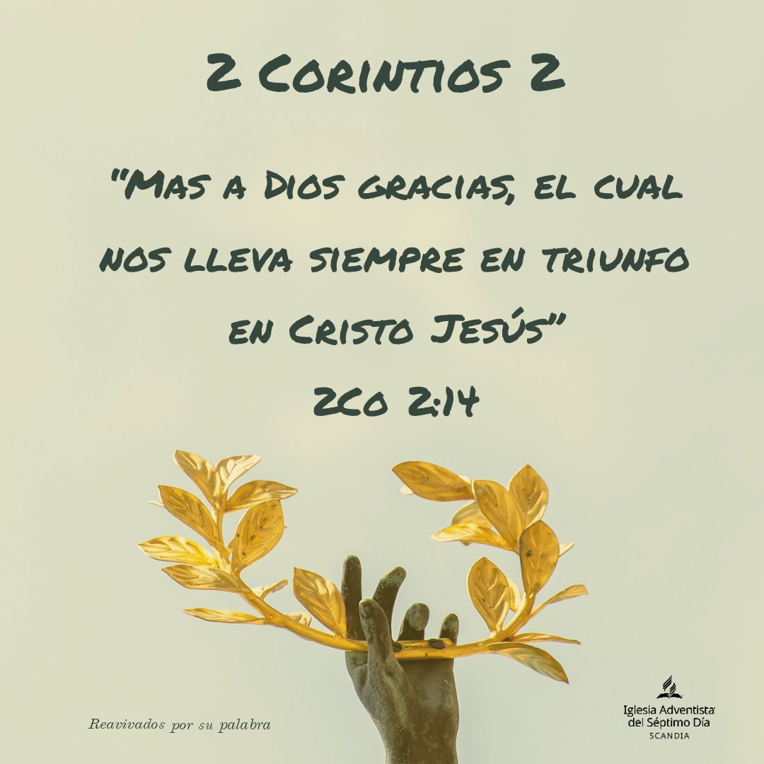VelisBessy1's tweet image. Hoy aprendí que✏️ Cristo nos perdona y nos anima también a perdonar las veces necesarias ✏️mi mejor fragancia debe ser la de Cristo Jesús ✏️solo tomando su mano podré ir de triunfo en triunfo #rpsp #leeuncapitulodiario #2corintios2
