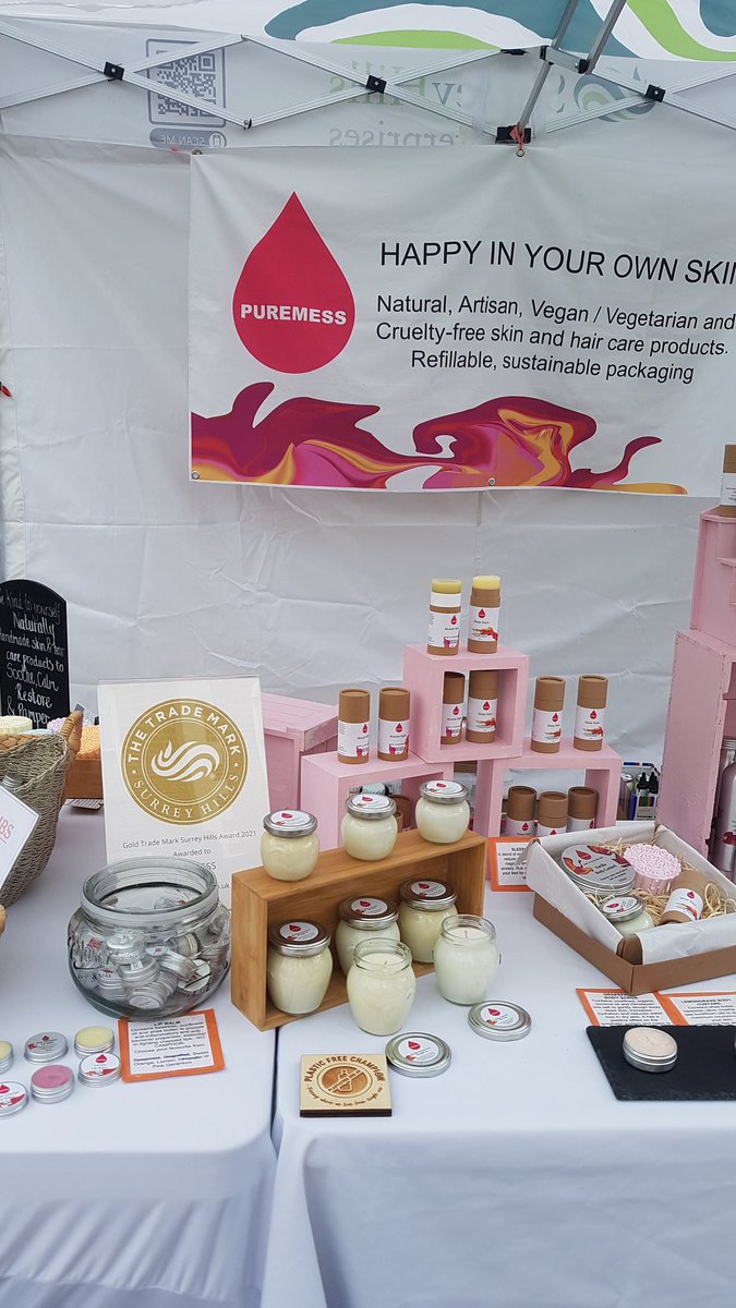 Its great to see some of our champions and allies at Guildford's Car Free Day today including @puremesskincare, <a href="/ZeroGuildford/">Zero Carbon Guildford</a> and <a href="/AllOut/">All Out</a> 

If you havent popped down already its a wonderful event with a great atmosphere 

#Guildfordcarfreeday #guildford #surrey
