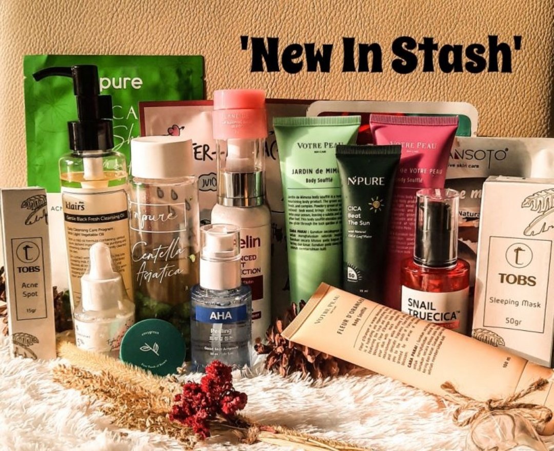 yassqualane's tweet photo. New In Stash part 1 ✌✌ biar kayak yg lain wkwk #newinstash #racuninskincare beberapa udah ada yg aku buka kupakai bahkan tinggal dikit https://t.co/VFQFYRrLl5