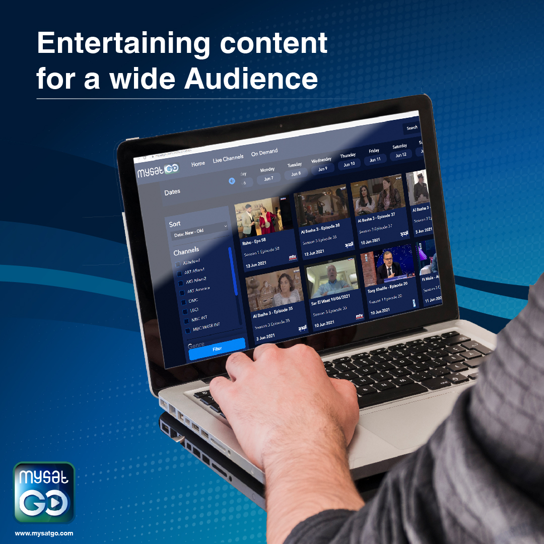 Enjoy an entertaining content only at #MySatGo!😍😍