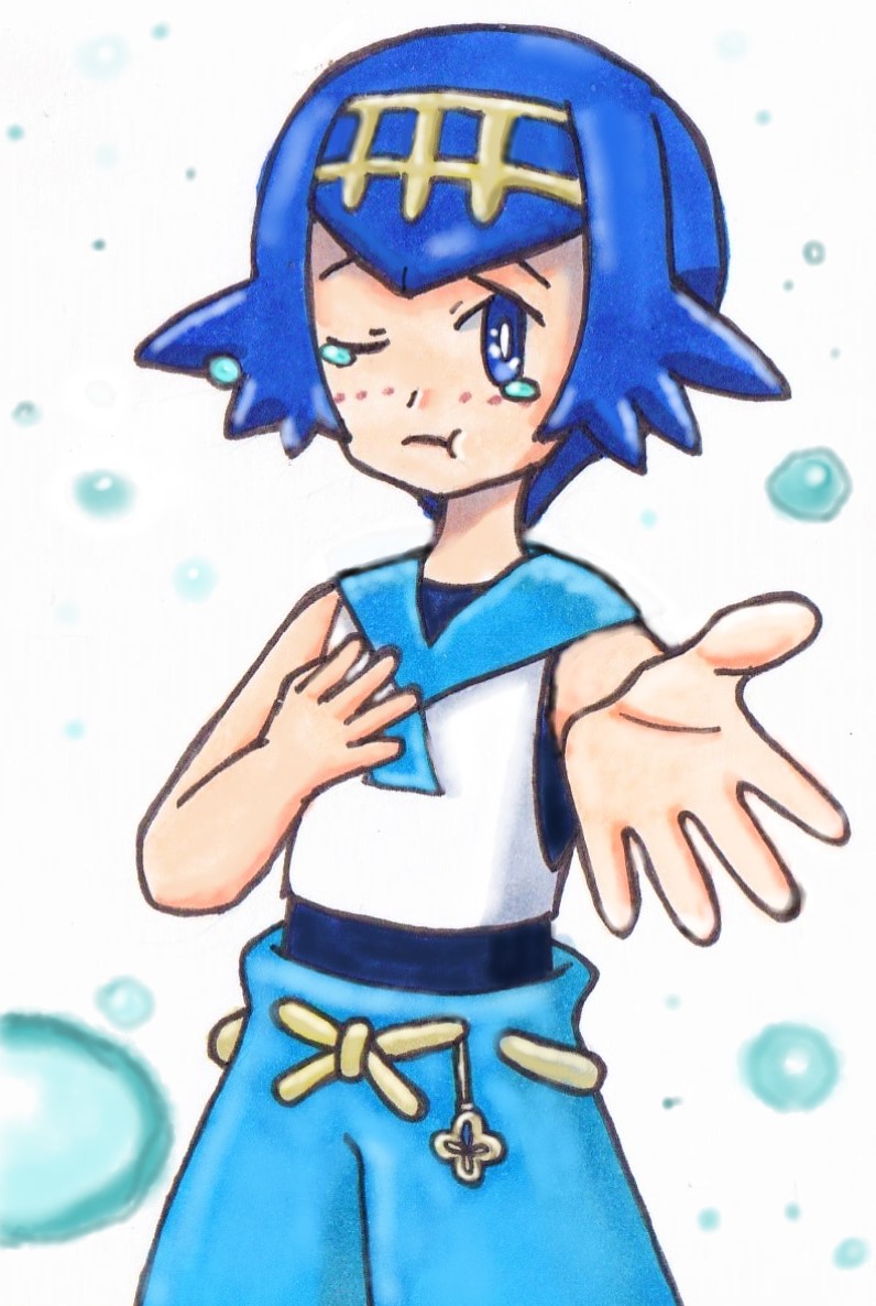 たっく アローラ A Twitter 渇望 ポケモントレーナー版深夜の真剣お絵描き60分一本勝負
