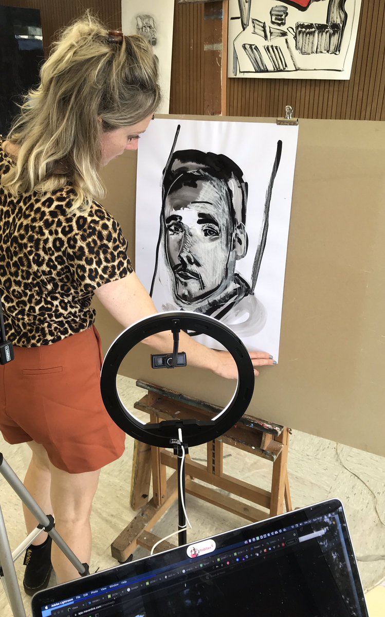 faces_beyond's tweet image. Scenes from the production of my next drop!

After a bit of a break from the scene, excited to publicly release these new pieces for my second collection 🖼 🎨!!!!!

Full steam ahead! 🚂❤️🤗 

#nft #NFTCommmunity #nftcollector #nftart #NFTartist